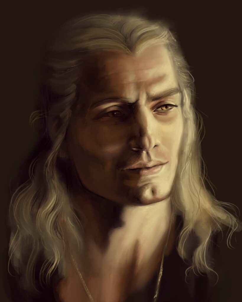 Portrait of Geralt of Rivia – Brandi York